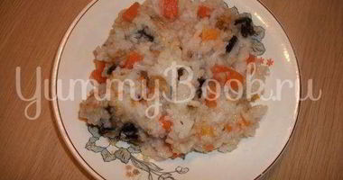 Рецепт Сладкой рисовой каши с тыквой