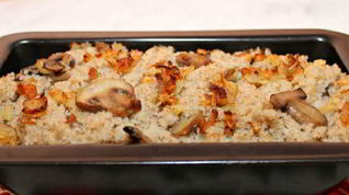 Рецепт Ячневой каши с грибами