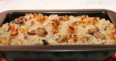 Рецепт Ячневой каши с грибами