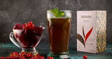 Рецепт Ароматного чая с ягодным льдом