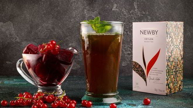 Рецепт ароматного чая с ягодным льдом