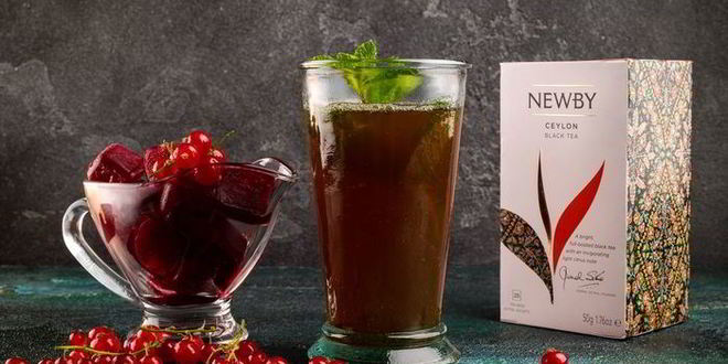 Рецепт ароматного чая с ягодным льдом