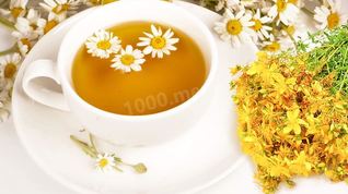 Рецепт Чая ромашка зверобой