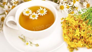 Рецепт Чая ромашка зверобой