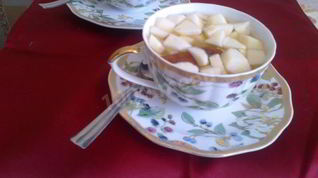 Рецепт Чая с яблоками и корицей