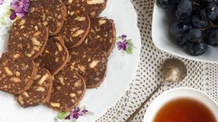 Рецепт Чайной колбасы из печенья