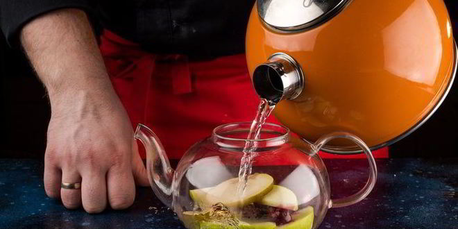 Рецепт фруктового чая с ванилью