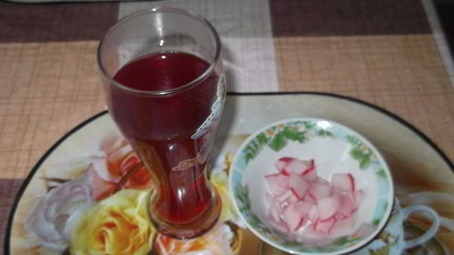 Рецепт гарнира из редиски и редисочный чай