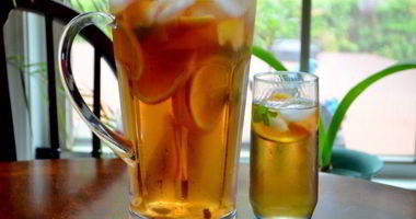 Рецепт Холодного чая с фруктами