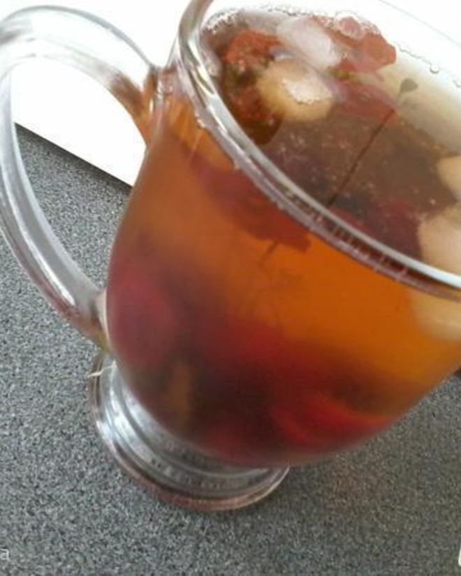 Рецепт холодного чая с вишней