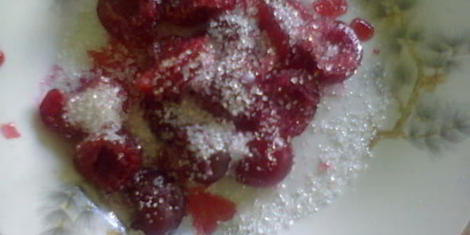 Рецепт холодного чая с вишней