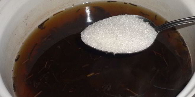 Рецепт холодного зеленого чая с ромашкой и мелиссой