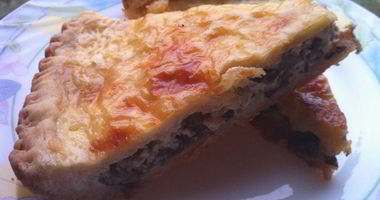 Рецепт Киша с шампиньонами