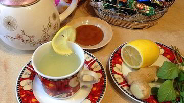 Рецепт Полезного имбирного чая