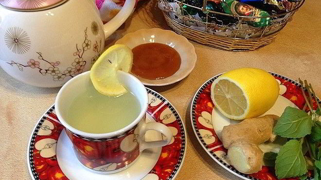 Рецепт полезного имбирного чая