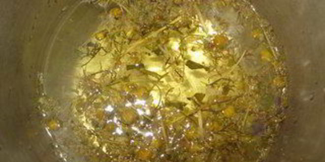 Рецепт ромашкового чая с цитрусовыми