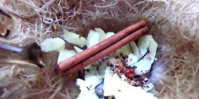 Рецепт согревающего чая со специями