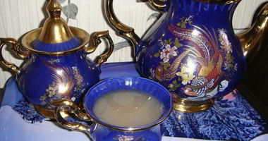 Рецепт Согревающего пряного чая с хурмой