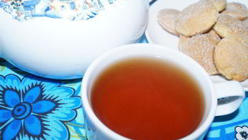 Рецепт Витаминного чая с клюквой и шиповником