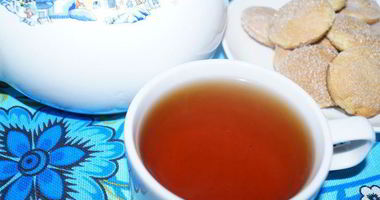 Рецепт Витаминного чая с клюквой и шиповником