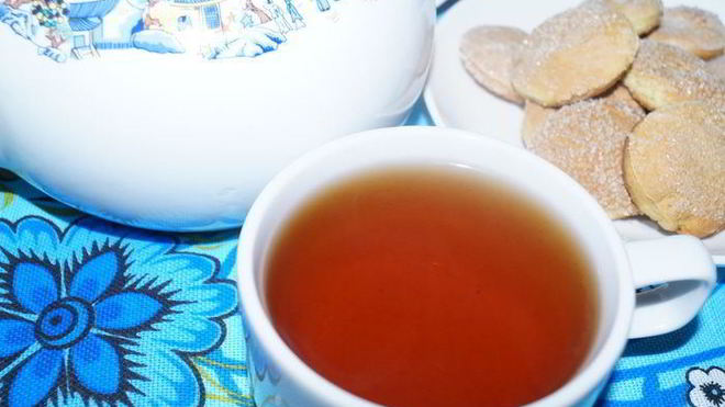 Рецепт витаминного чая с клюквой и шиповником