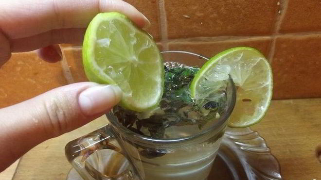Рецепт зеленого чая с лаймом