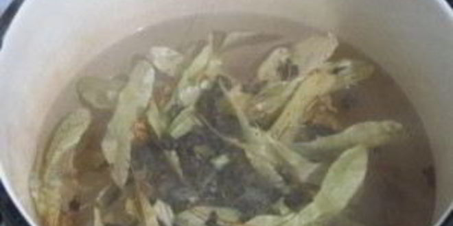 Рецепт зеленого чая с липой