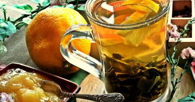 Рецепт Зеленого чая с медом и лимоном