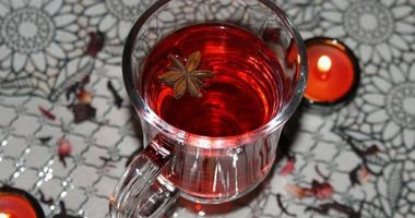 Рецепт Безалкогольного глинтвейна из каркаде