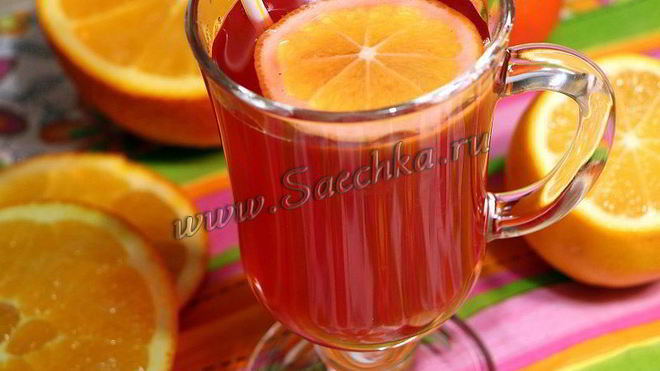 Рецепт Глинтвейна безалкогольного