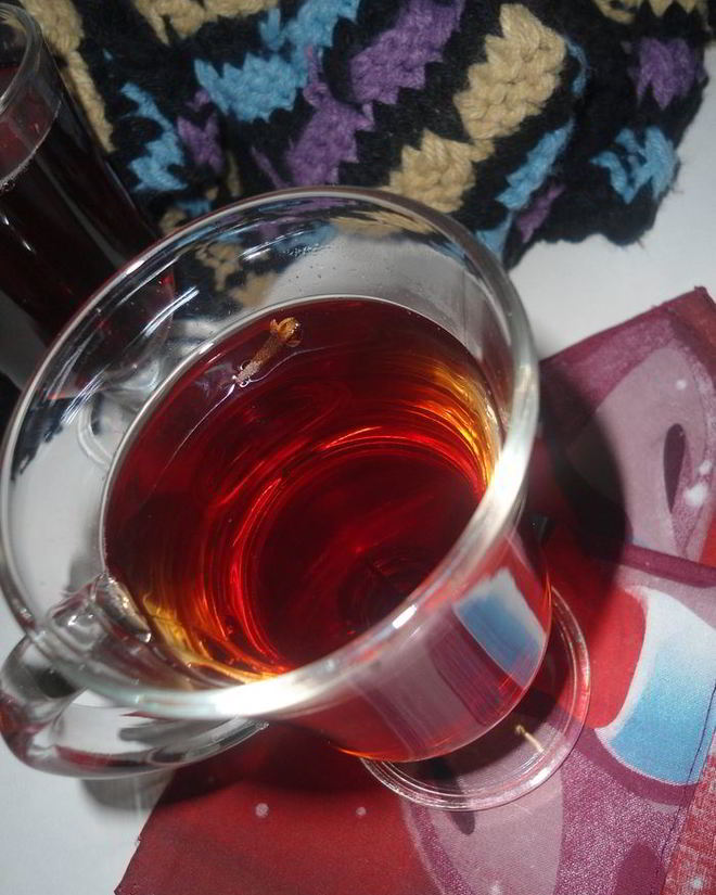 Рецепт глинтвейна чайного