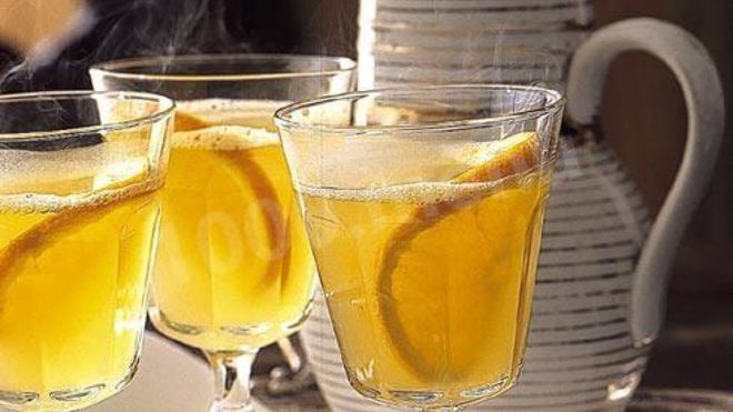 Рецепт глинтвейна из белого вина с апельсином