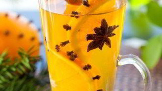 Рецепт глинтвейна из белого вина с цитрусовым ароматом