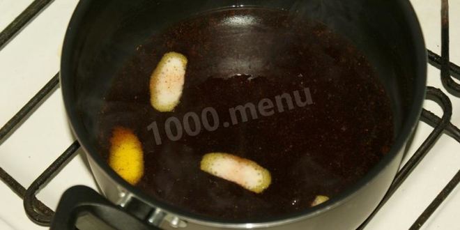 Рецепт глинтвейна классического