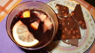 Рецепт Глинтвейна с лимоном и медом