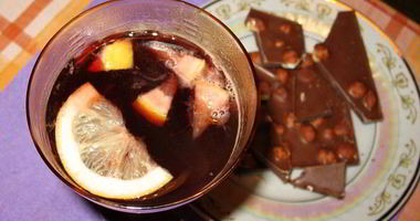 Рецепт Глинтвейна с лимоном и медом