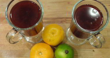 Рецепт Глинтвейна с мандаринами и имбирем