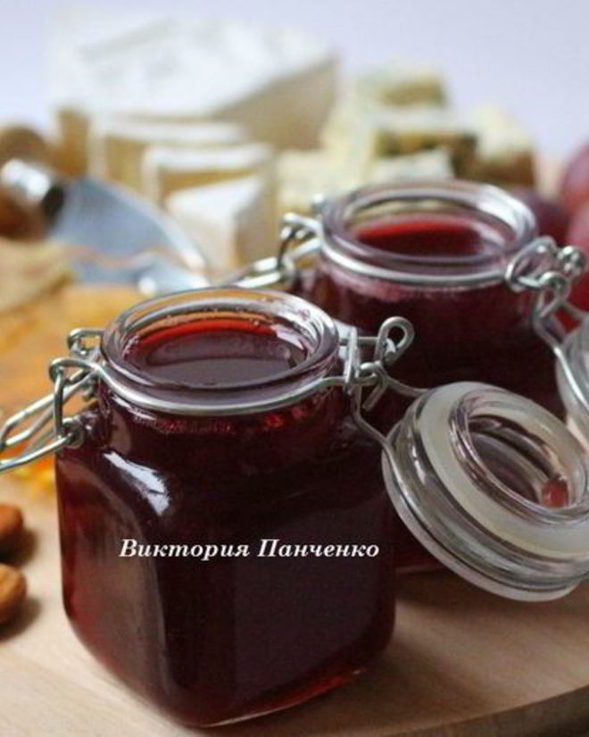 Рецепт глинтвейна-желе