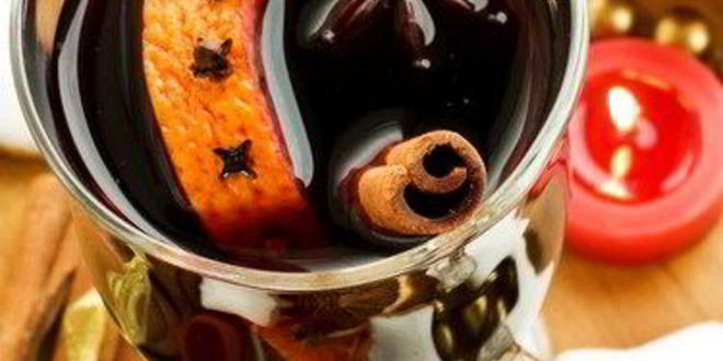 Рецепт Новогоднего глинтвейна со специями и джином