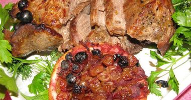 Рецепт Свинины Глинтвейн с апельсинами