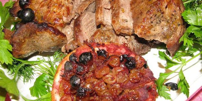 Рецепт Свинины Глинтвейн с апельсинами