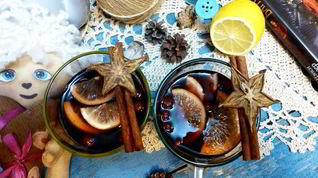 Рецепт Вишневого глинтвейна