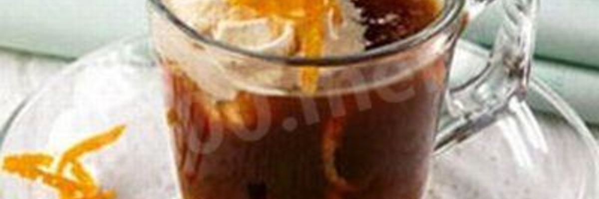 Рецепт Холодного апельсинового сока с кофе по-бразильски