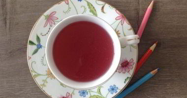 Рецепт Киселя Чабрец, ревень и малина