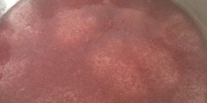 Рецепт киселя чабрец, ревень и малина