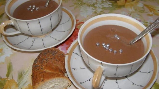 Рецепт киселя из какао