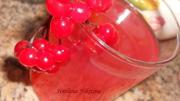 Рецепт Киселя из калины