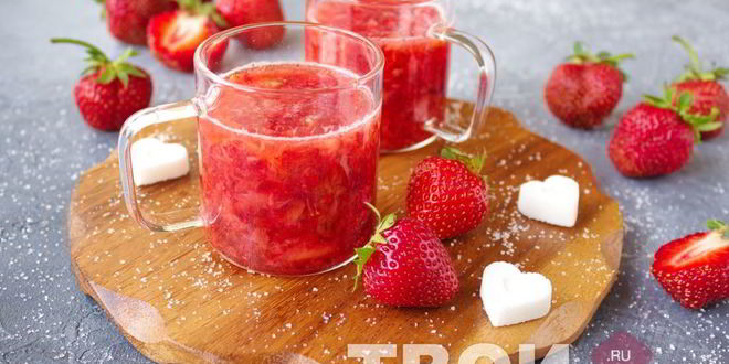 Рецепт Киселя из клубники