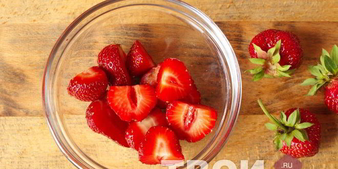 Рецепт киселя из клубники