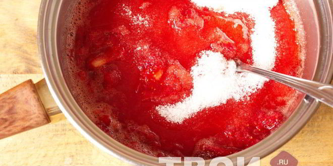 Рецепт киселя из клубники